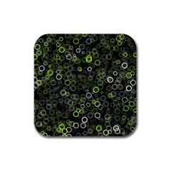 Pattern Rubber Square Coaster (4 Pack)  by gasi