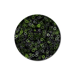 Pattern Rubber Coaster (round)  by gasi