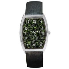 Pattern Barrel Style Metal Watch by gasi