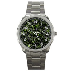 Pattern Sport Metal Watch by gasi