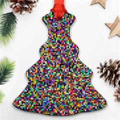 Pattern Christmas Tree Ornament (two Sides) by gasi