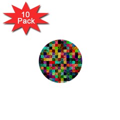 Pattern 1  Mini Buttons (10 Pack)  by gasi