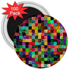 Pattern 3  Magnets (100 Pack) by gasi