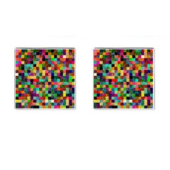 Pattern Cufflinks (square) by gasi