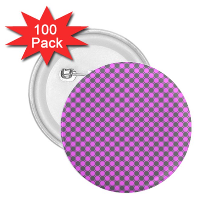 Pattern 2.25  Buttons (100 pack) 