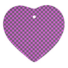 Pattern Heart Ornament (two Sides) by gasi