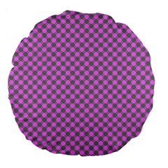 Pattern Large 18  Premium Round Cushions by gasi