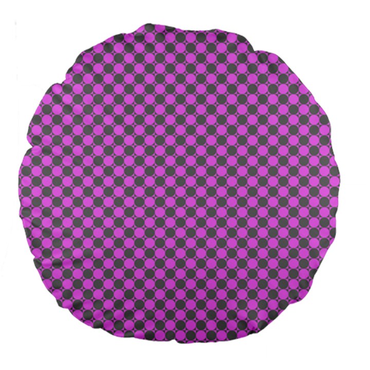 Pattern Large 18  Premium Round Cushions