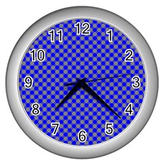 Pattern Wall Clocks (silver)  by gasi