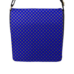 Pattern Flap Messenger Bag (l)  by gasi