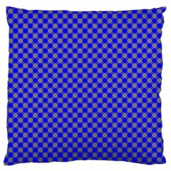 Pattern Large Flano Cushion Case (one Side) by gasi