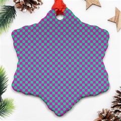 Pattern Snowflake Ornament (two Sides) by gasi