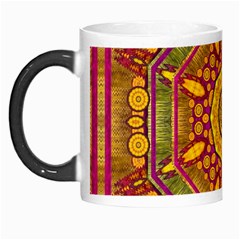 Sunshine Mandala And Other Golden Planets Morph Mugs by pepitasart