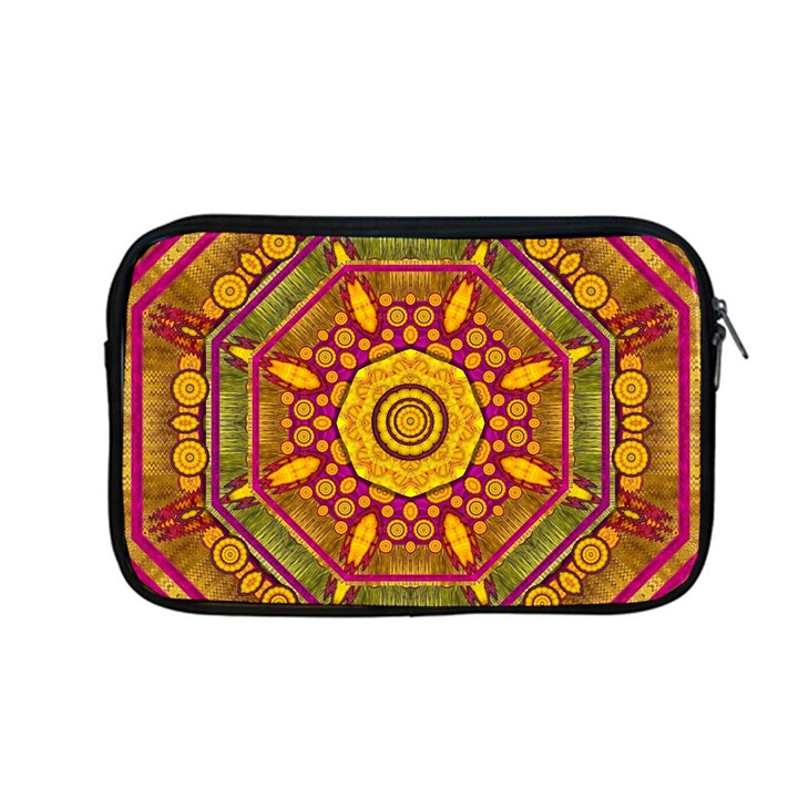 Sunshine Mandala And Other Golden Planets Apple MacBook Pro 13  Zipper Case