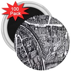 Frankfurt Judengasse 3  Magnets (100 Pack) by Celenk