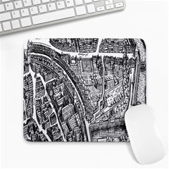 Frankfurt Judengasse Large Mousepads by Celenk