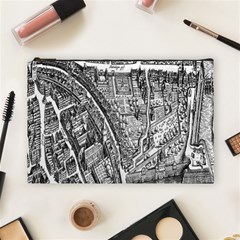 Frankfurt Judengasse Cosmetic Bag (large)  by Celenk