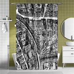 Frankfurt Judengasse Shower Curtain 48  X 72  (small)  by Celenk