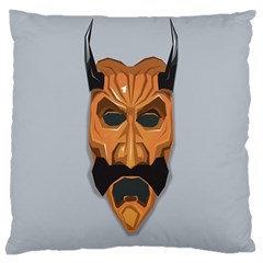 Mask India South Culture Large Cushion Case (one Side) by Celenk