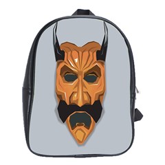 Mask India South Culture School Bag (xl)