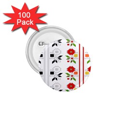 Bulgarian Folk Art Folk Art 1 75  Buttons (100 Pack)  by Celenk