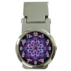 Mandala Circular Pattern Money Clip Watches