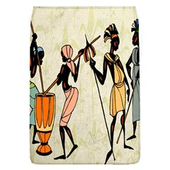 Man Ethic African People Collage Flap Covers (l)  by Celenk