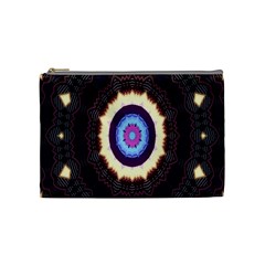 Mandala Art Design Pattern Cosmetic Bag (medium)  by Celenk