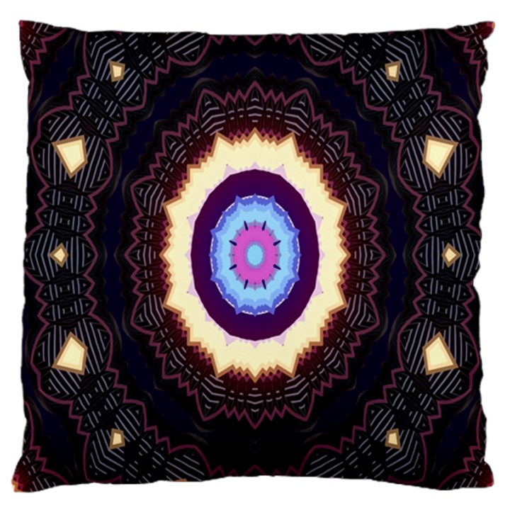 Mandala Art Design Pattern Large Cushion Case (One Side)