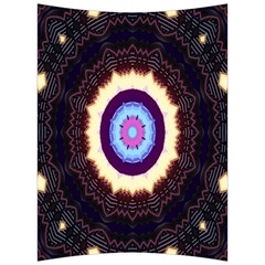 Mandala Art Design Pattern Back Support Cushion