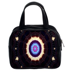 Mandala Art Design Pattern Classic Handbags (2 Sides) by Celenk