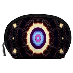 Mandala Art Design Pattern Accessory Pouches (large) 