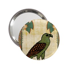 Egyptian Paper Papyrus Bird 2 25  Handbag Mirrors by Celenk