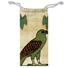 Egyptian Paper Papyrus Bird Jewelry Bag