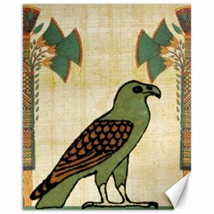 Egyptian Paper Papyrus Bird Canvas 16  X 20   by Celenk