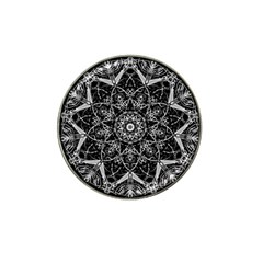 Mandala Psychedelic Neon Hat Clip Ball Marker (4 Pack) by Celenk