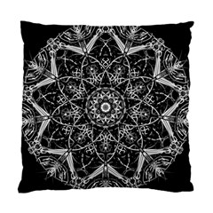 Mandala Psychedelic Neon Standard Cushion Case (one Side) by Celenk