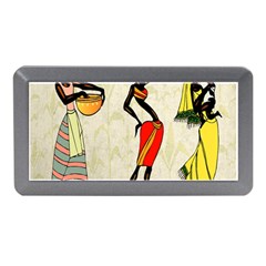 Woman Ethic African People Collage Memory Card Reader (mini) by Celenk