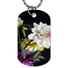 Dahlias Dahlia Dahlia Garden Dog Tag (Two Sides)