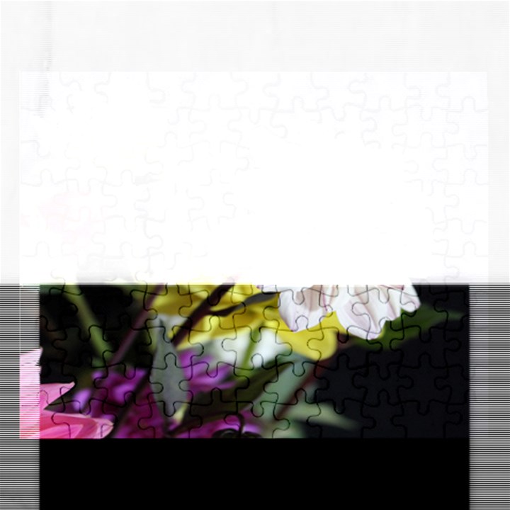 Dahlias Dahlia Dahlia Garden Rectangular Jigsaw Puzzl