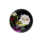 Dahlias Dahlia Dahlia Garden Hat Clip Ball Marker (10 pack) Front