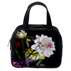 Dahlias Dahlia Dahlia Garden Classic Handbags (One Side)