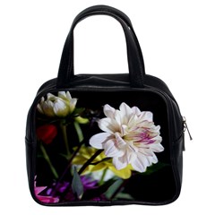 Dahlias Dahlia Dahlia Garden Classic Handbags (2 Sides)