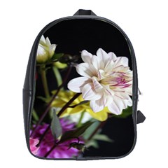 Dahlias Dahlia Dahlia Garden School Bag (large) by Celenk