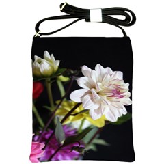 Dahlias Dahlia Dahlia Garden Shoulder Sling Bags