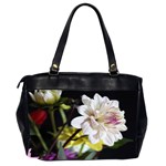 Dahlias Dahlia Dahlia Garden Office Handbags (2 Sides)  Back