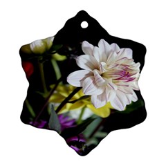 Dahlias Dahlia Dahlia Garden Ornament (snowflake) by Celenk