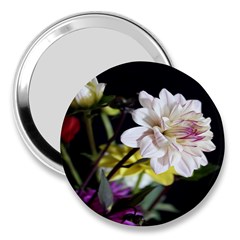 Dahlias Dahlia Dahlia Garden 3  Handbag Mirrors