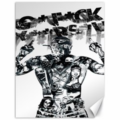 Black Music Urban Swag Hip Hop Canvas 18  X 24   by Celenk