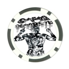 Black Music Urban Swag Hip Hop Poker Chip Card Guard (10 Pack) by Celenk